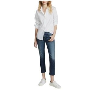 CoH Emerson Slim Boyfriend Jeans Button Fly Straight Leg Medium Wash, 28